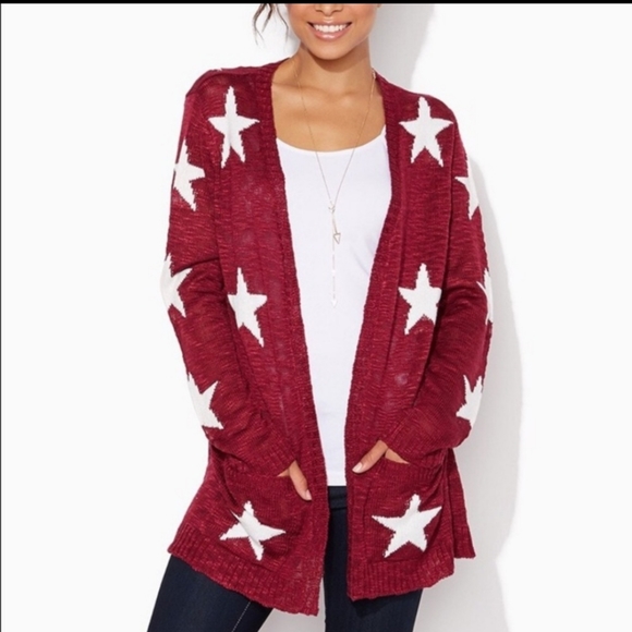 Charming Charlie Sweaters - Charming Charlie Open Cardigan with …